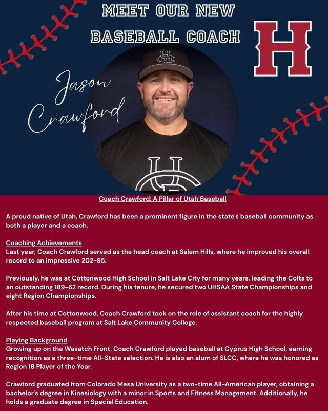 New HHS Baseball Coach
