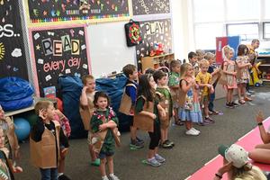 Walking the alphabet runway