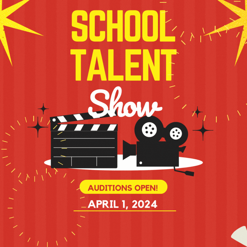 flyer school talent show auditions september 1st