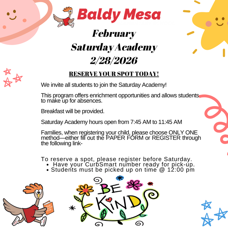 **SATURDAY ACADEMY** FEBRUARY 28, 2026 Featured Photo