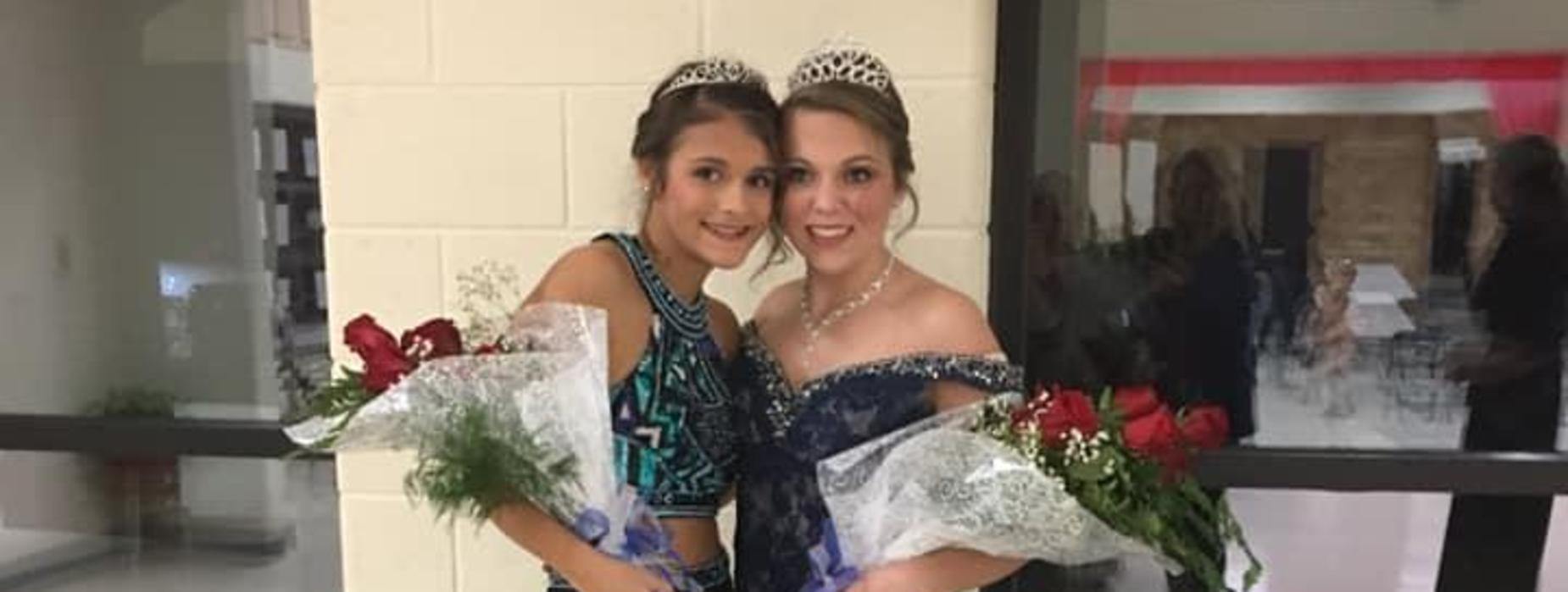 Homecoming Queen and Princess