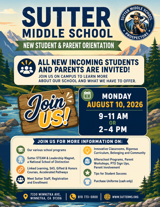 Orientation Flyer August 10, 2026