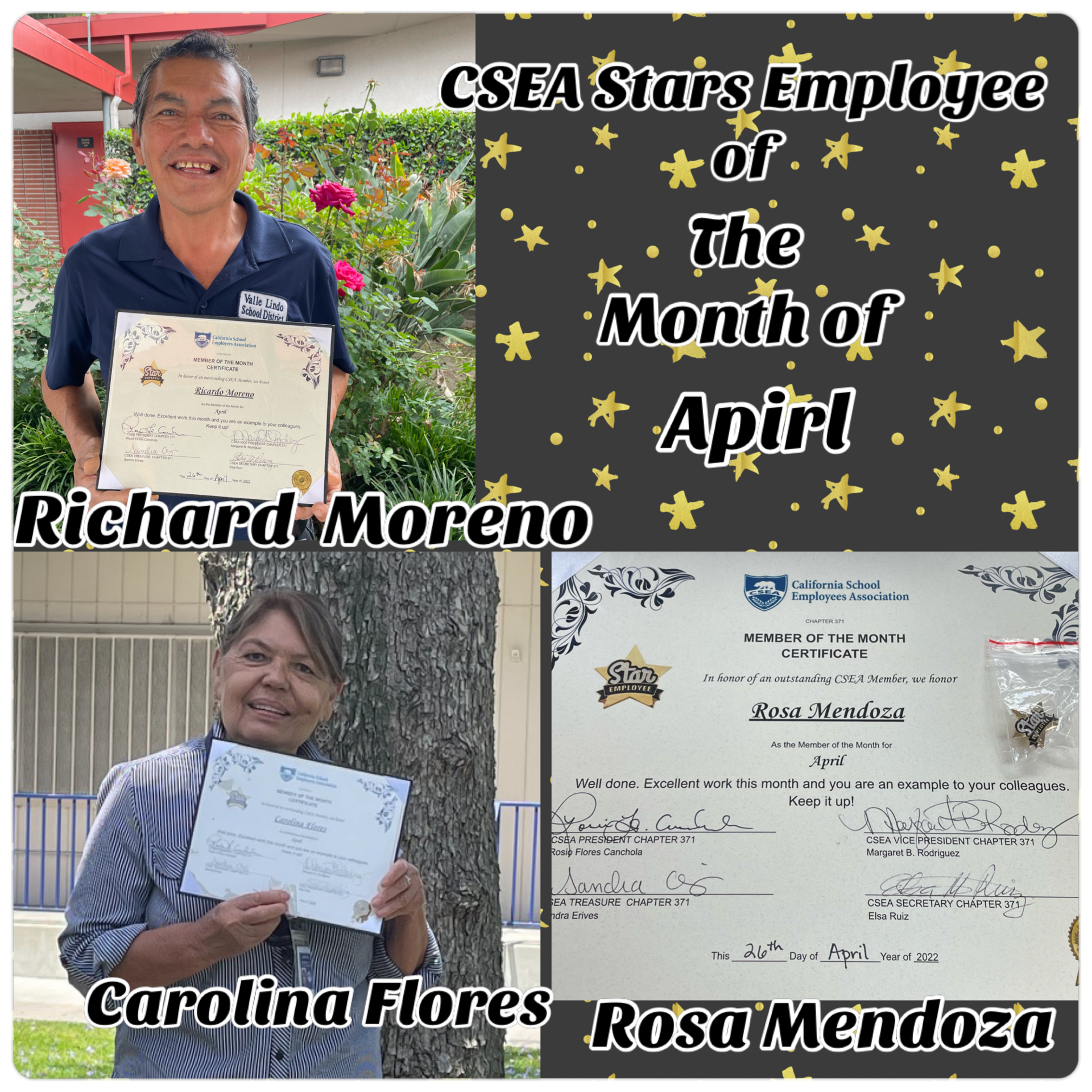 CSEA Member of the Month March
