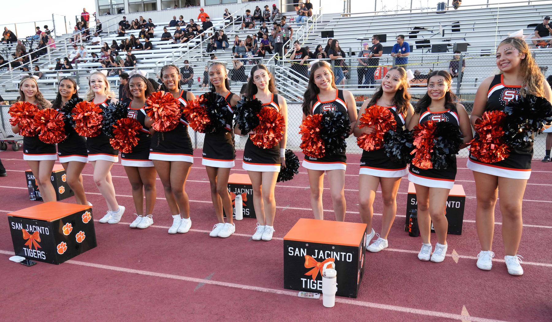 SJHS cheerleaders