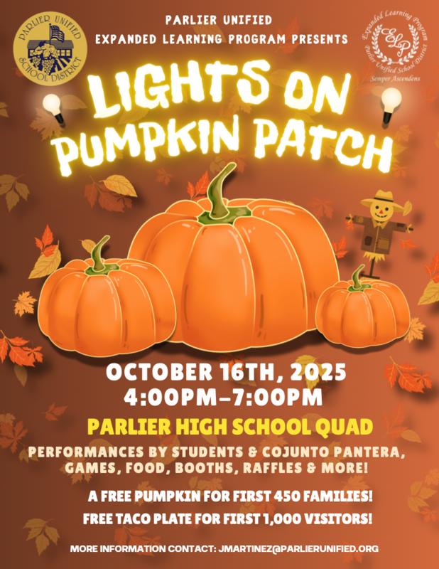 Lights On Event (English Flyer)
