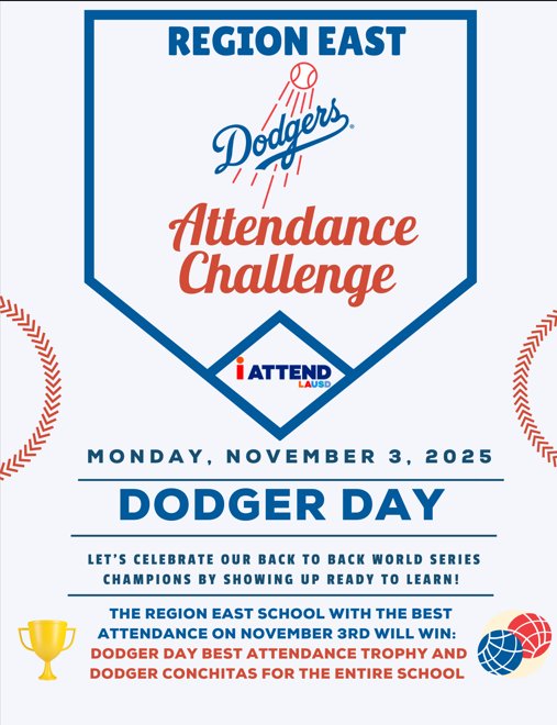 Attendance challenge local east