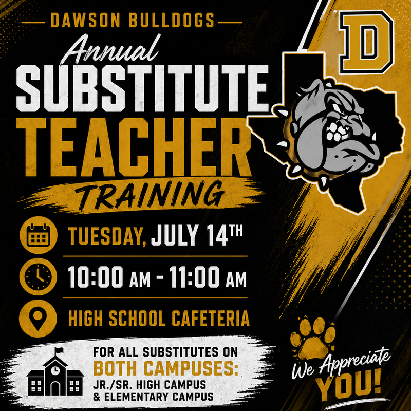 Substitute Training Featured Photo