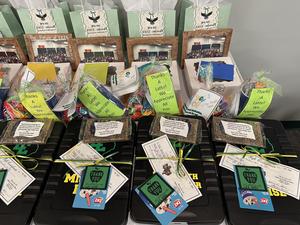 LISD Board of Trustees Board Appreciation LES Gifts Closeup