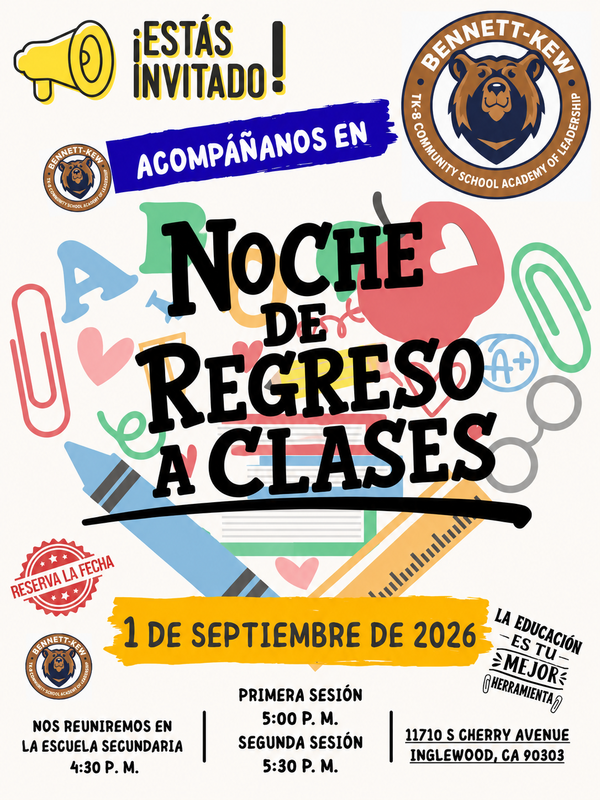 Noche de regreso a classes
