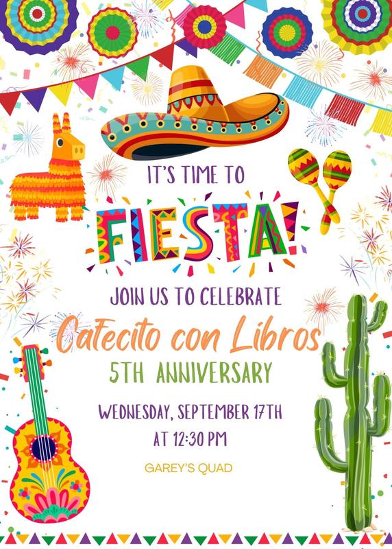 Garey HS Cafe Con Libros - 9.17.25