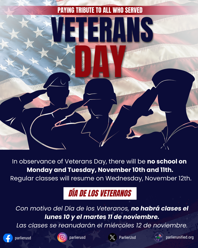 Veterans Day Flyer