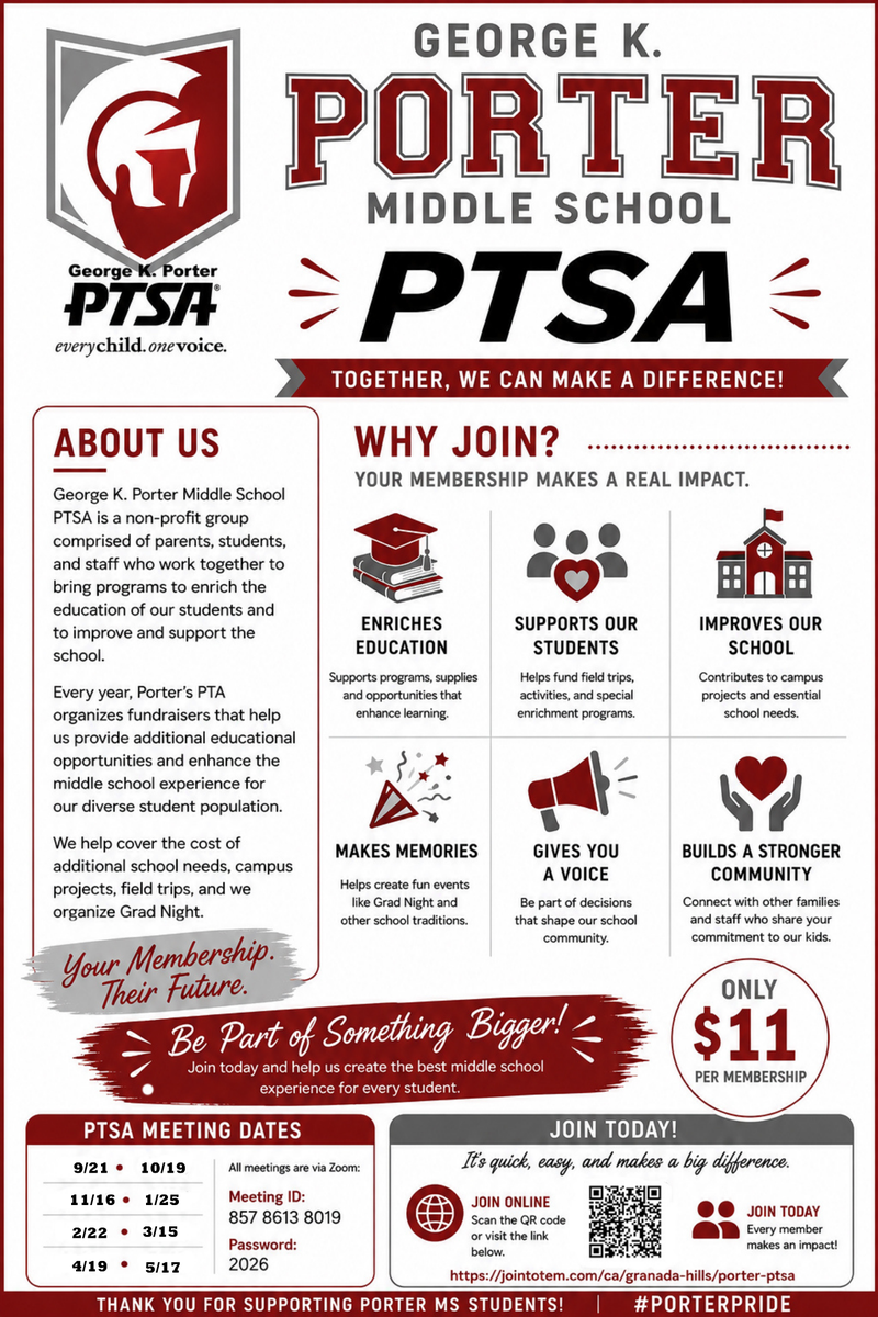 PTSA Flyer