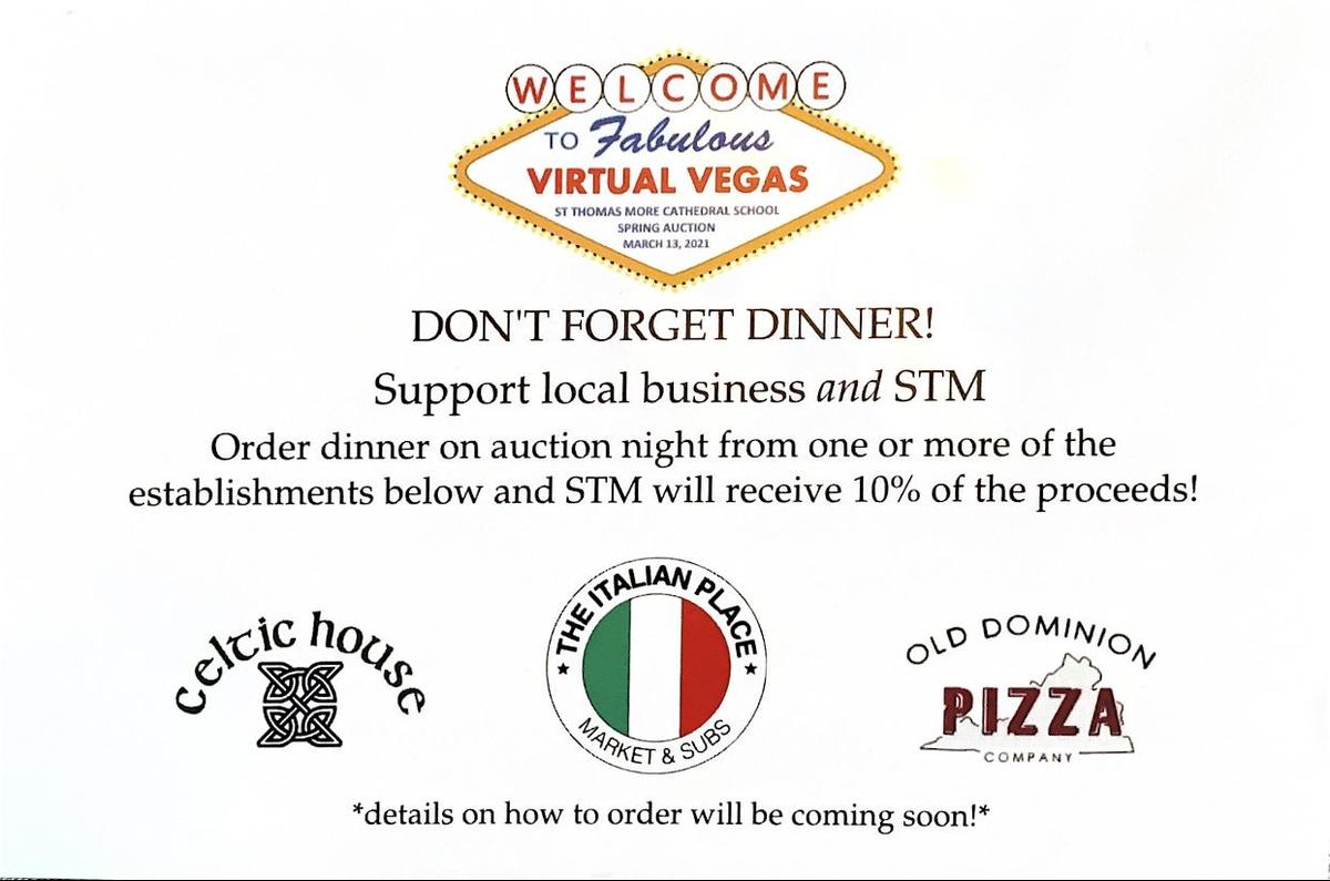 Virtual Vegas Auction Restaurants