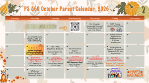 October - Parent Calendar 2026
