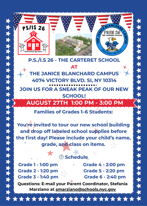 P.S./I.S. 26 Sneak Peak of School