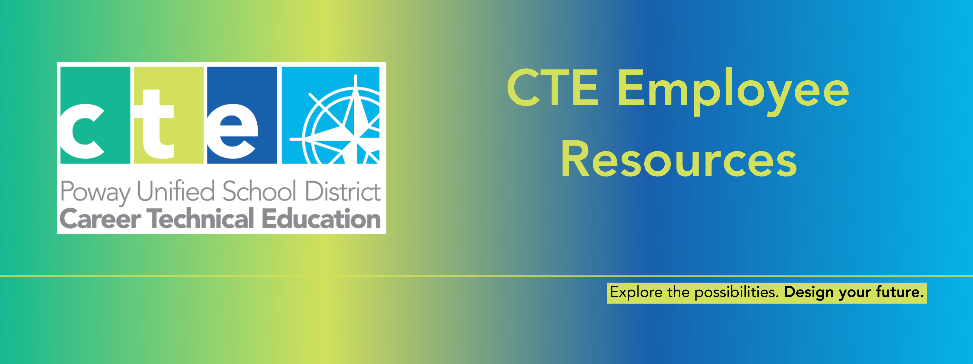 Poway Unified CTE Employee Resources