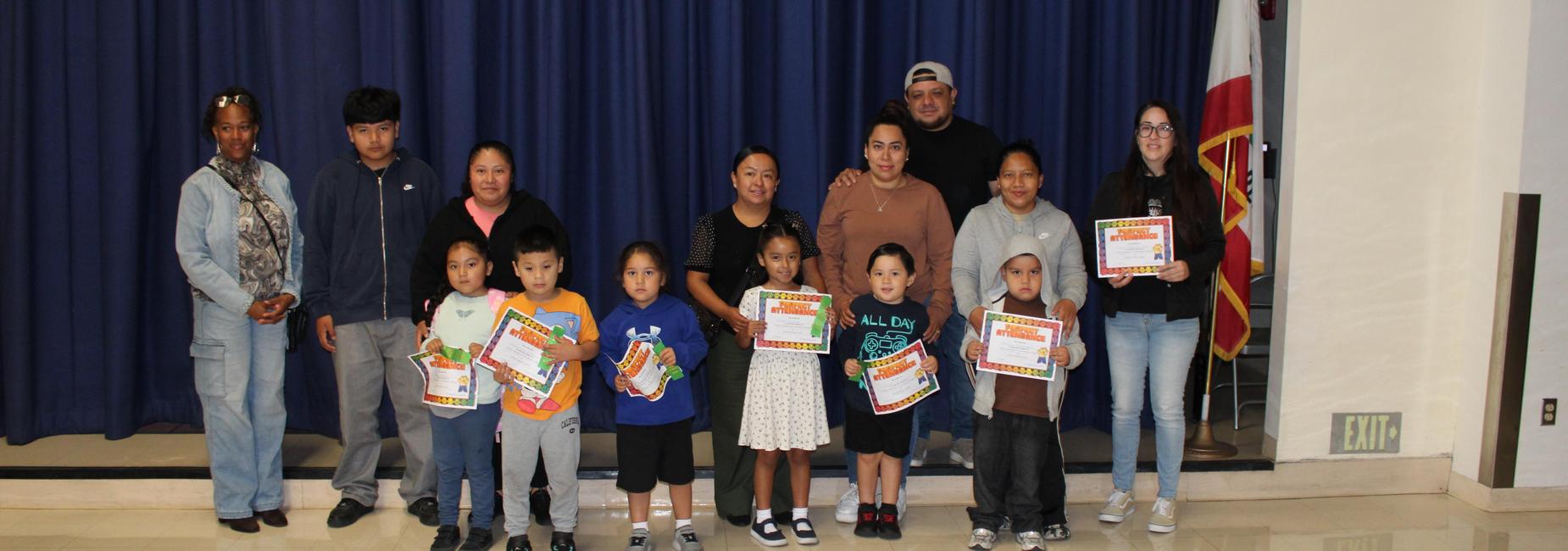 Rm 1 march perfect attendance