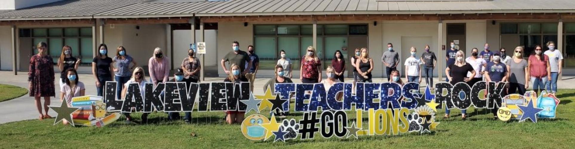Lakeview staff