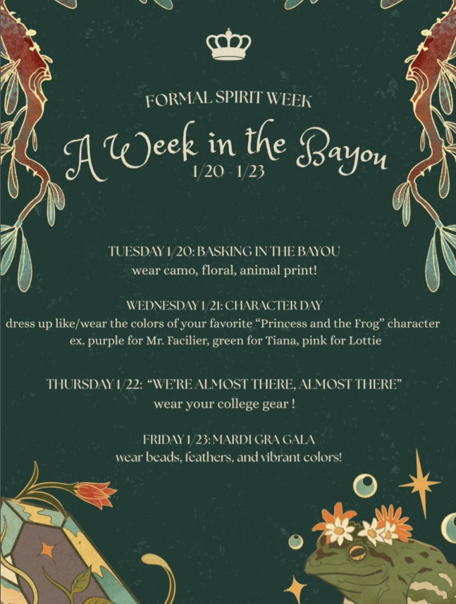 Spirit week dress-up days