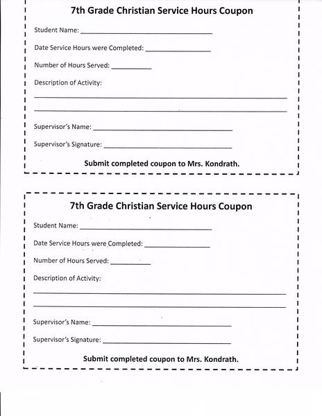 christian service coupon 7th grade 2019.jpg