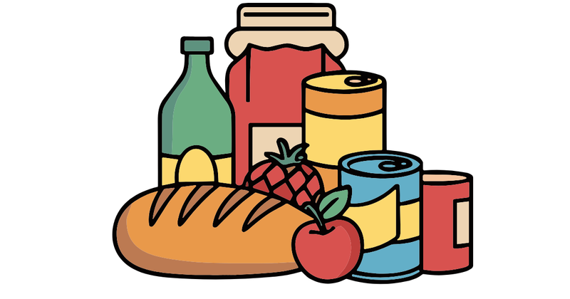 graphic of food