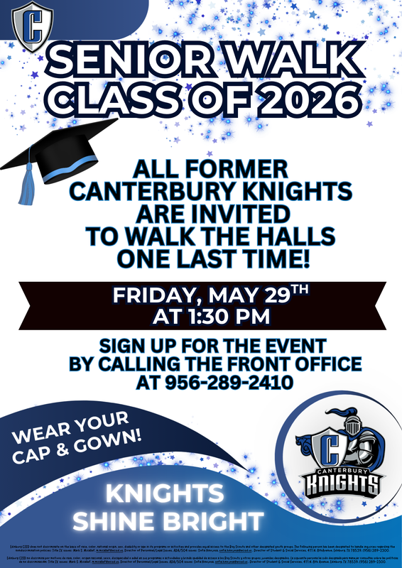 Senior Walk Flyer
