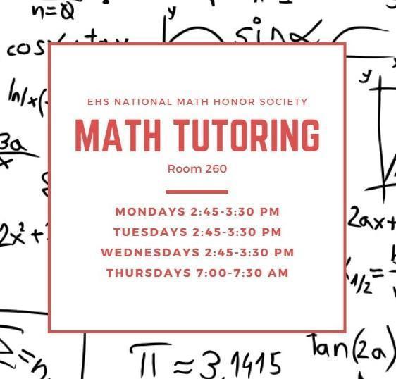 EHS Math Tutoring