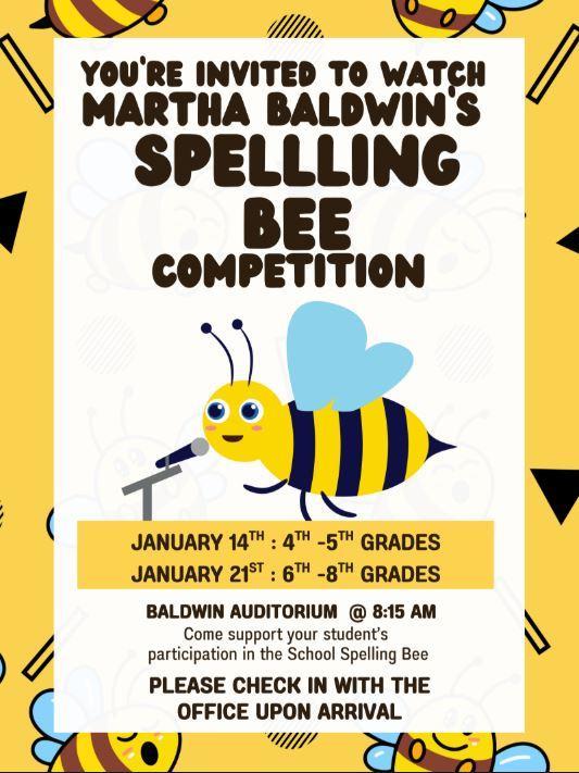 Baldwin Spelling Competitions