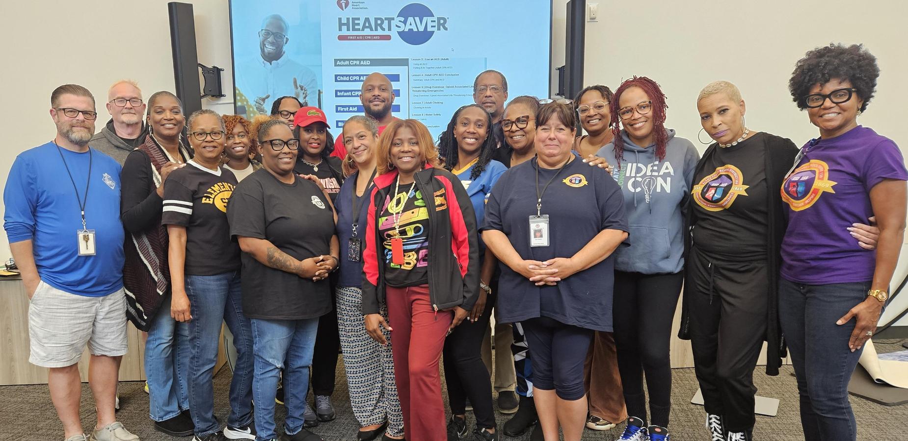 Our nursing team provided CPR to staff