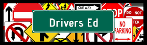 Drivers Ed and road signs