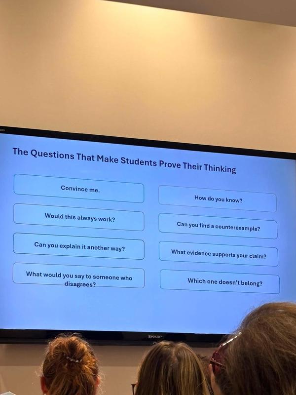 asking the questions