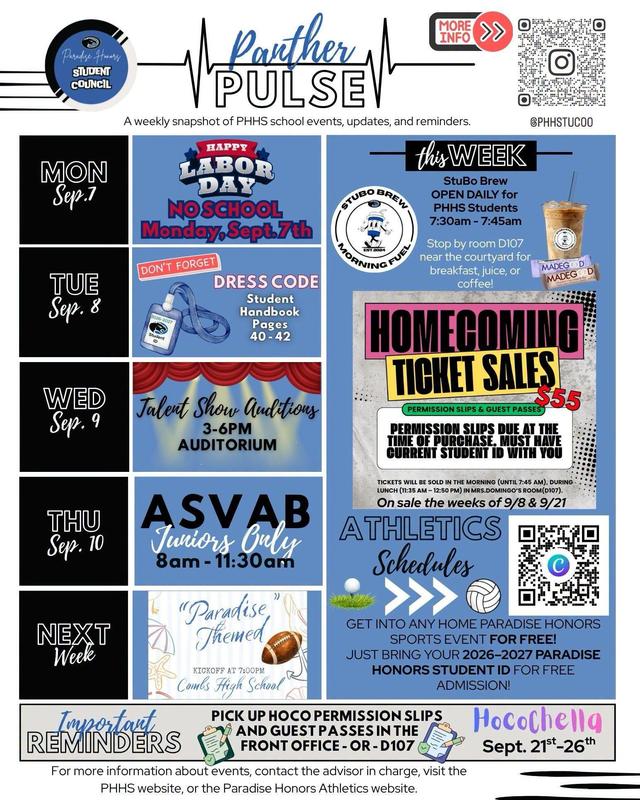 panther pulse newsletter