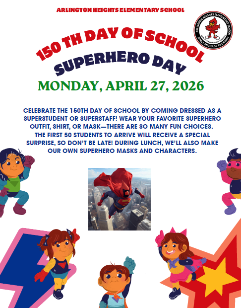 Apr 27: 150th Day of School Celebration