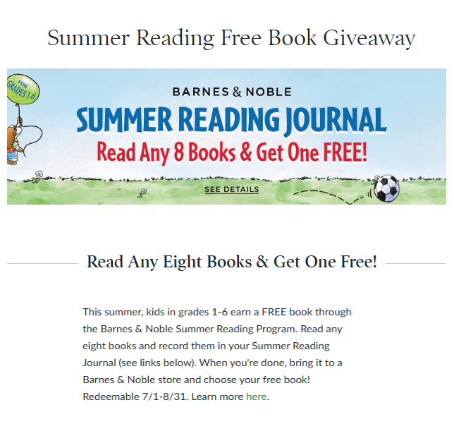 BN Summer Reading
