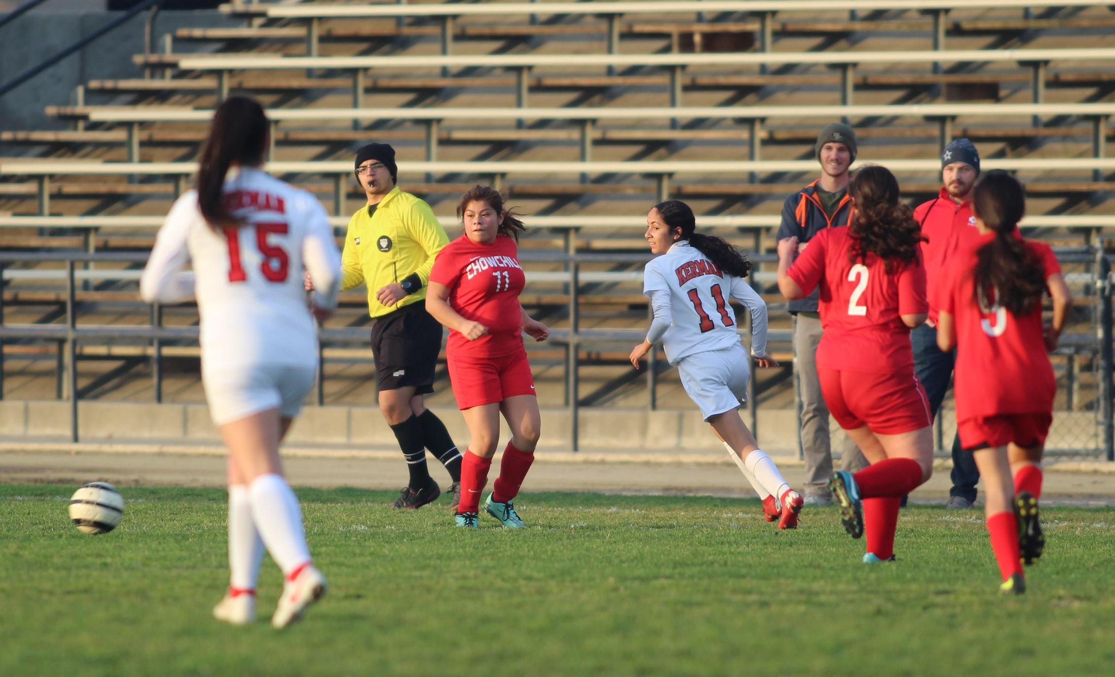 JV Girl's Soccer vs Kerman Jan. 11, 2019 CUHS Videos & Photos