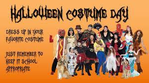 HALLOWEEN COSTUME DAY - FRIDAY, OCT. 30 Featured Photo