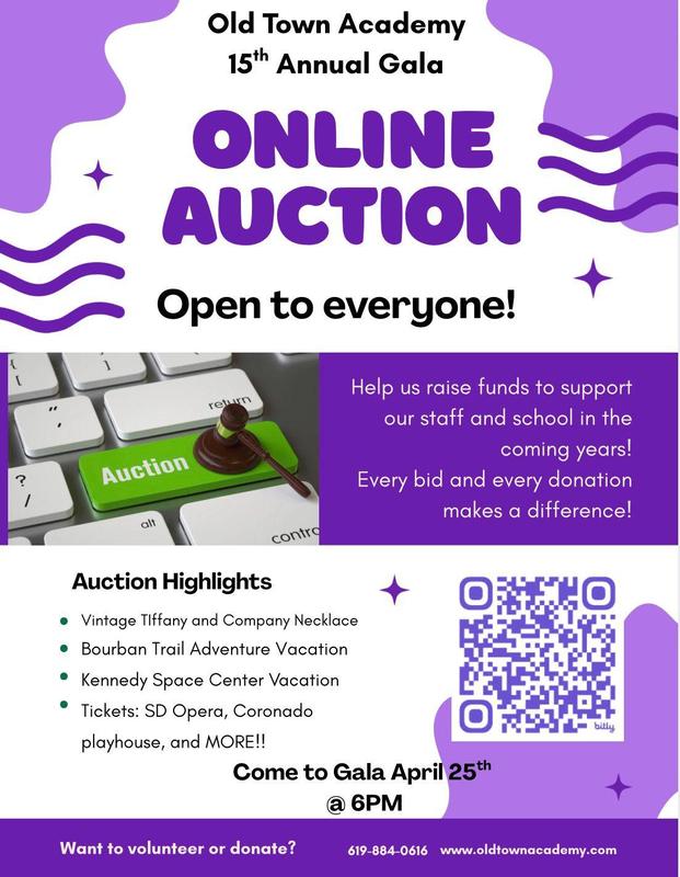 OTA Gala Online Auction Info