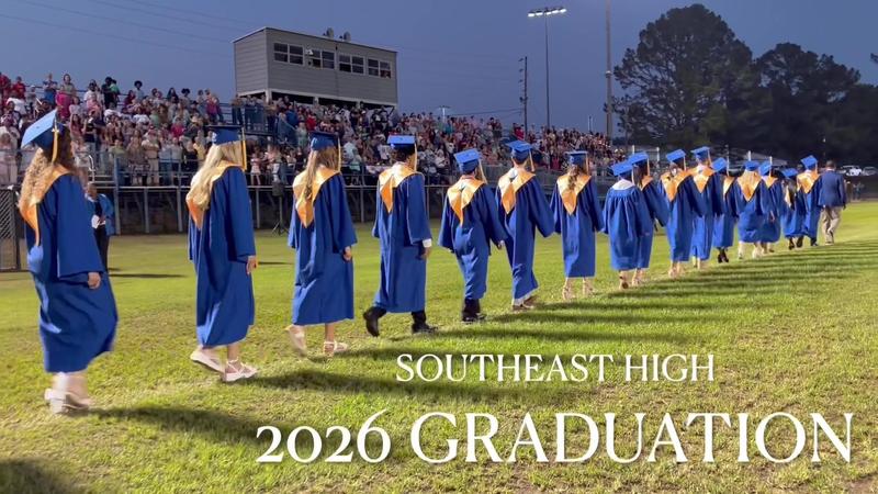 Southeast High School 2026 Graduation (Seniors Entering)