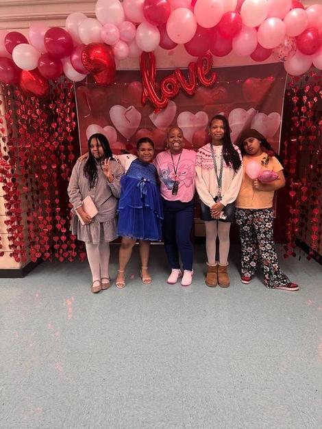 students and coach gg