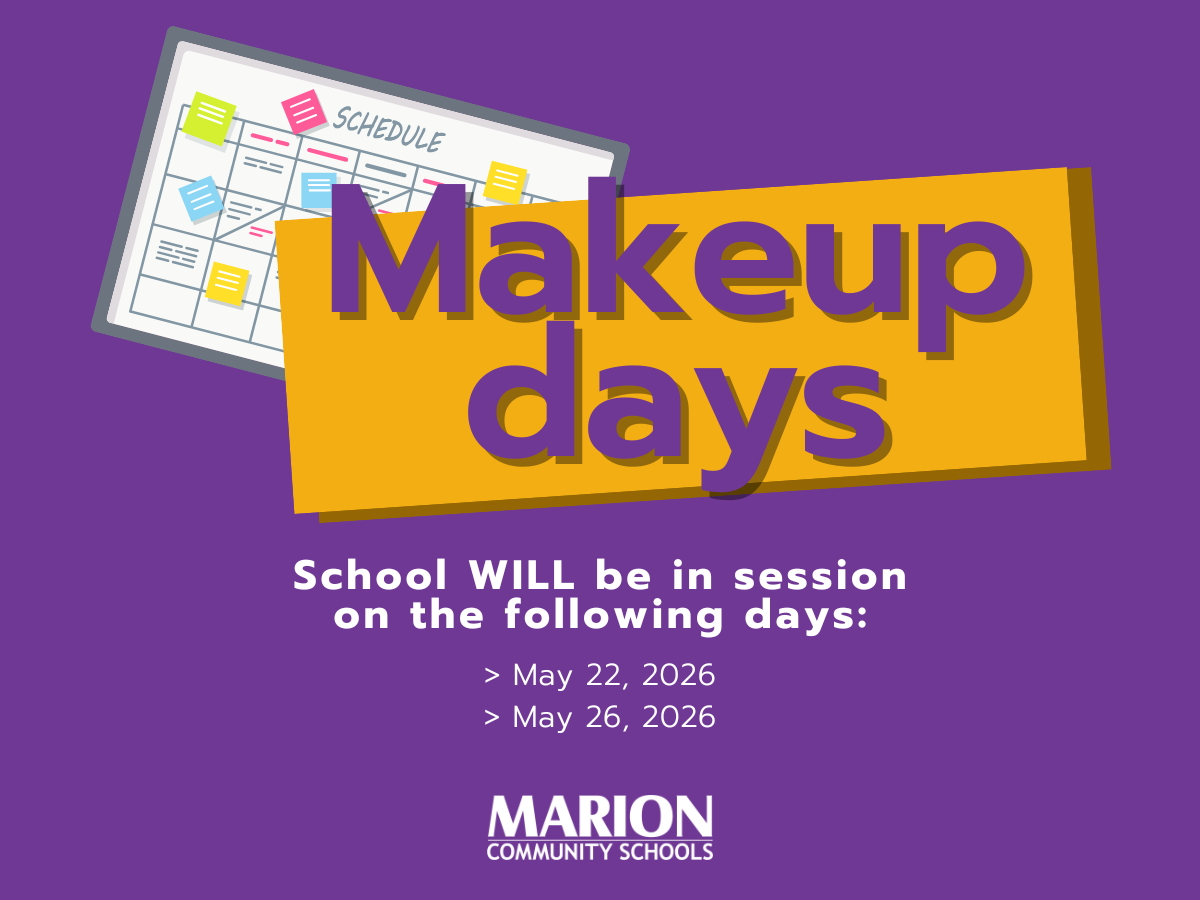 promo graphic - 2026 makeup days