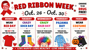 Gananda Red Ribbon Week is October 26 - 30