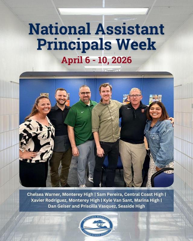 Assistant Principals from our high schools smiling