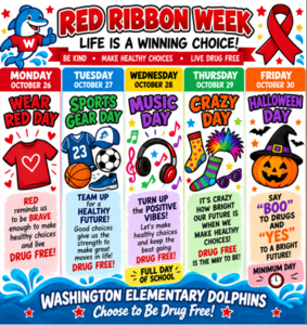 Red Ribbon Week Schedule