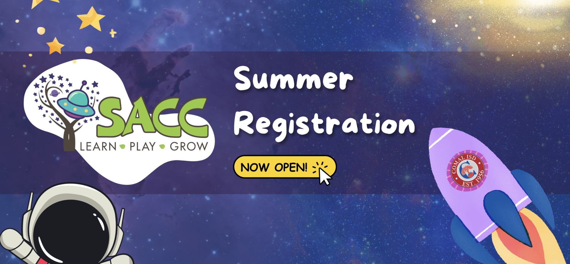 SACC Summer registration now open