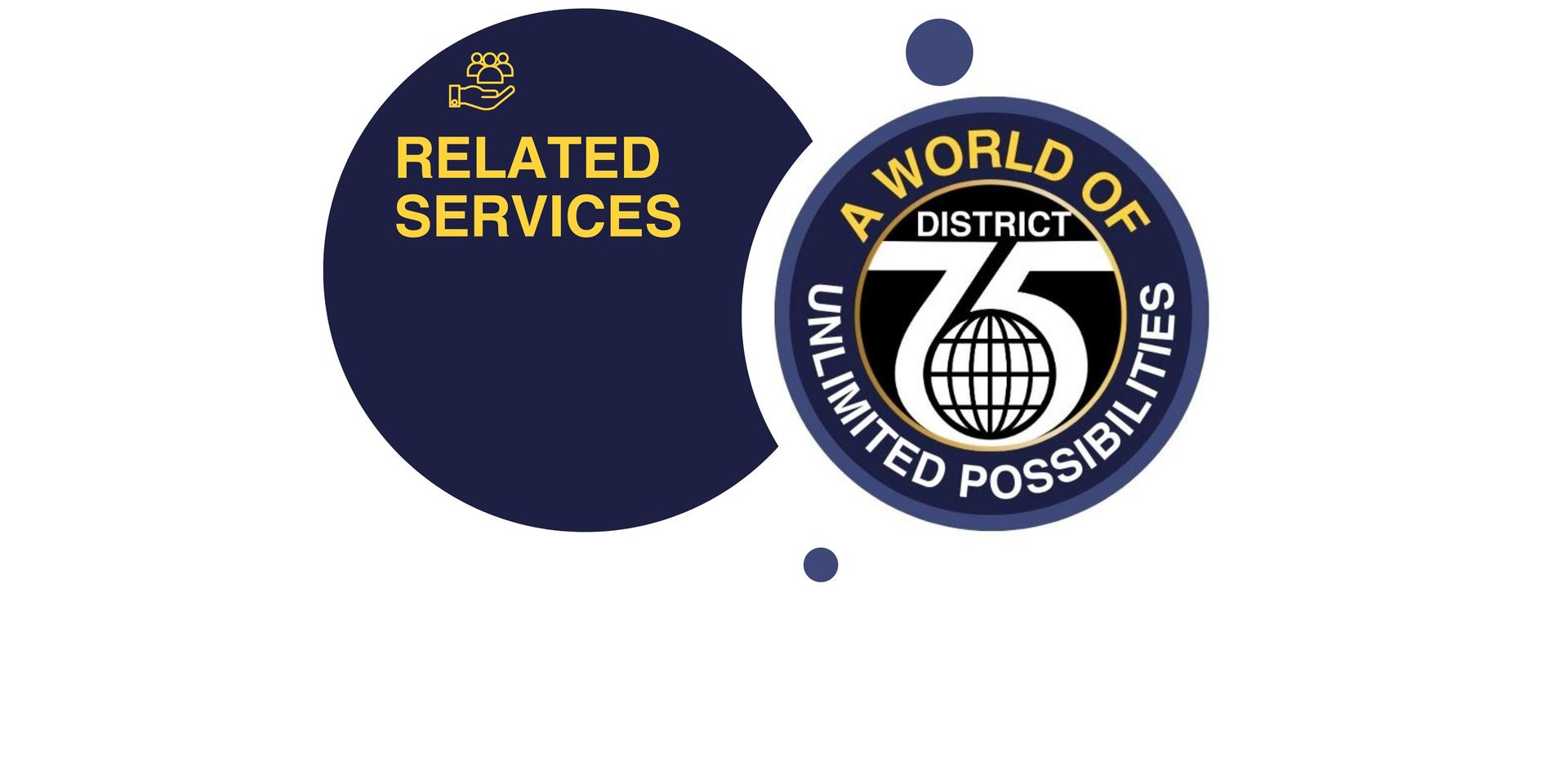 Related Services and District 75 logo