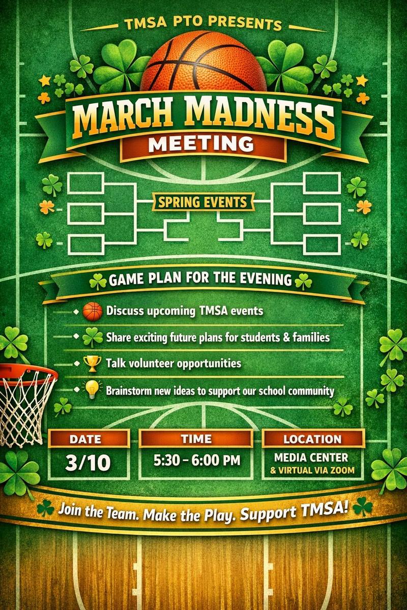 'March Madness' PTO Meeting Featured Photo