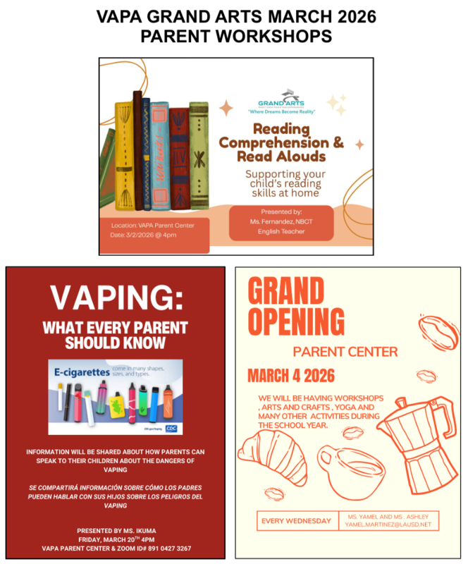 March 2026 Workshops