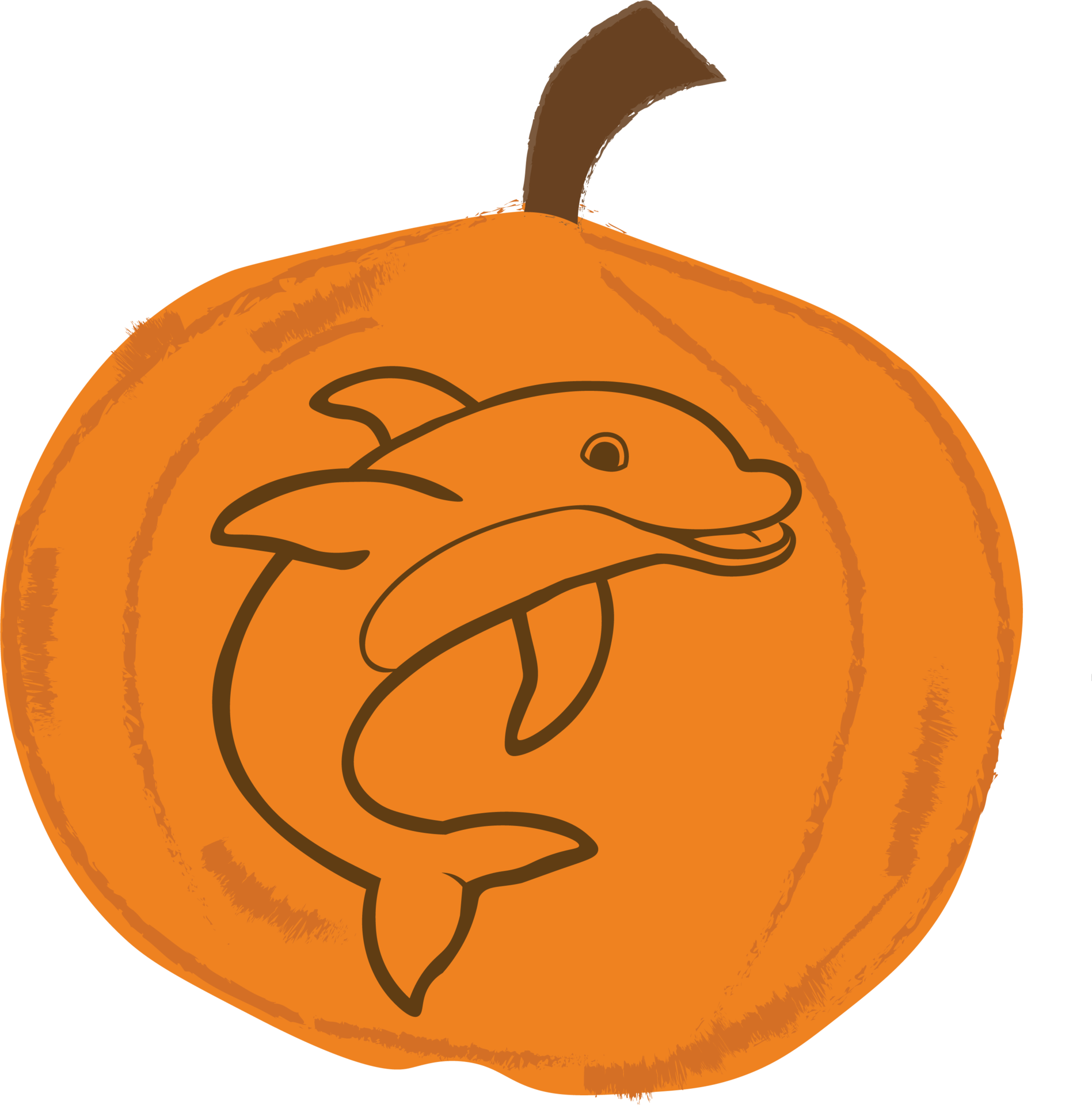 dolphin pumpkin