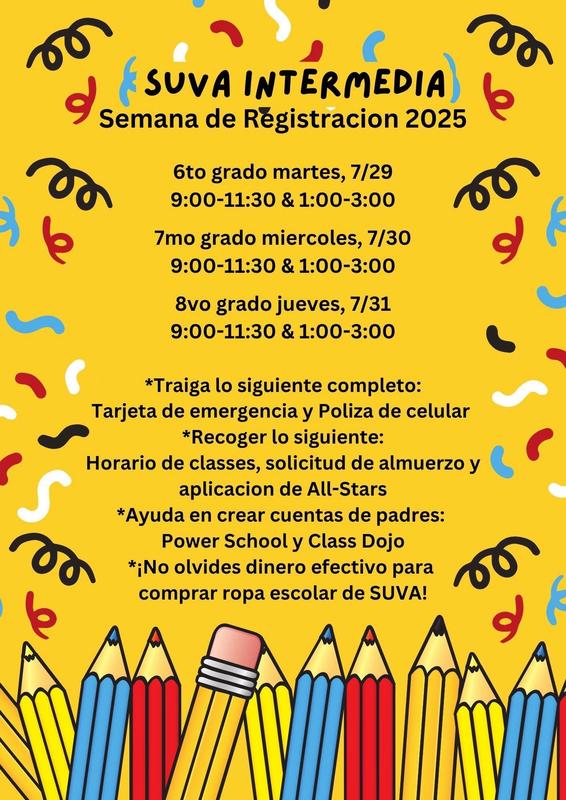 2025 Registration Week