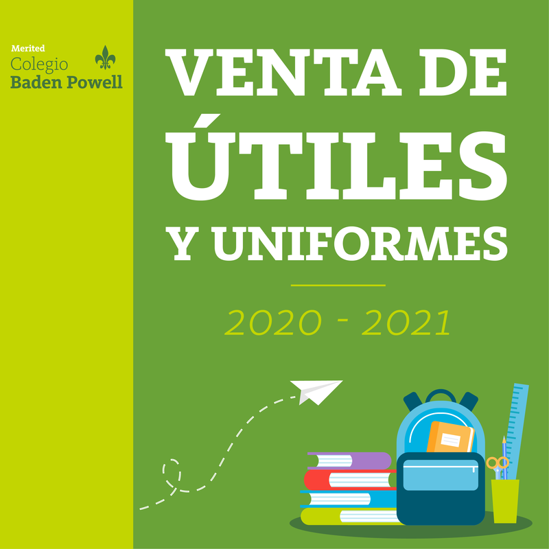 Venta de útiles y uniformes Curso Escolar 2020-2021 Featured Photo